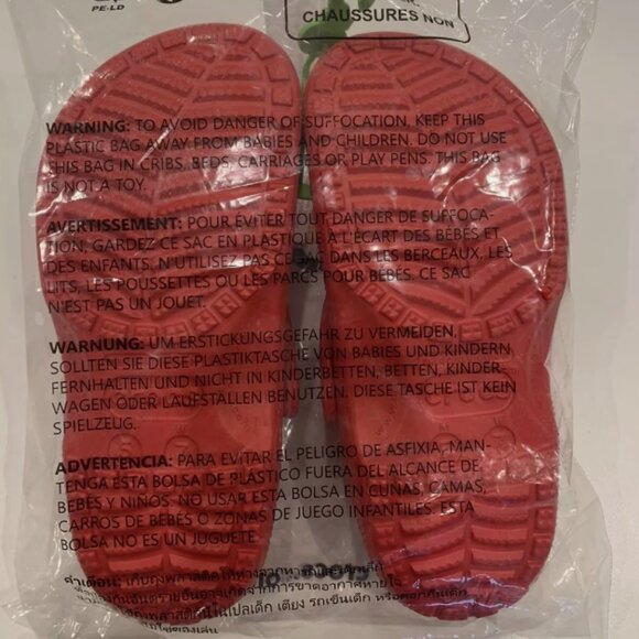 🌸🌸Crocs Classic Clogs Varsity Red🌸🌸 - Picture 3 of 4